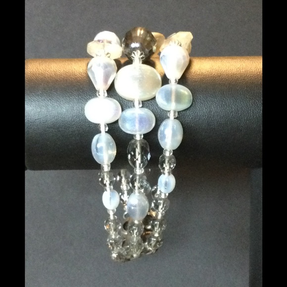 Vintage Three Strand Bracelet Made in Germany - Picture 3 of 7